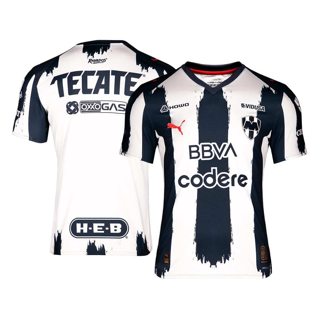 Monterrey Home Soccer Jersey 25/26 White&Navy