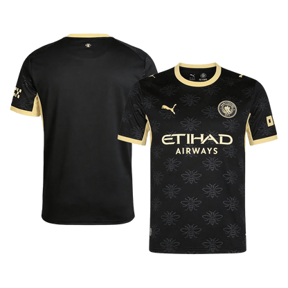 Manchester City Away Soccer Jersey 2026/27 Black