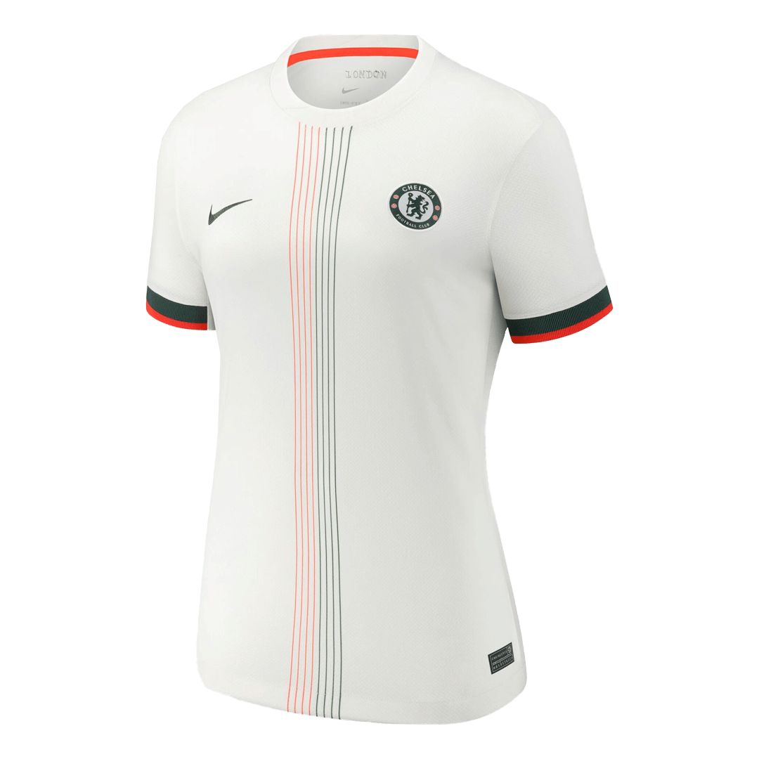 Women's Chelsea Away Soccer Jersey 2025/26 White