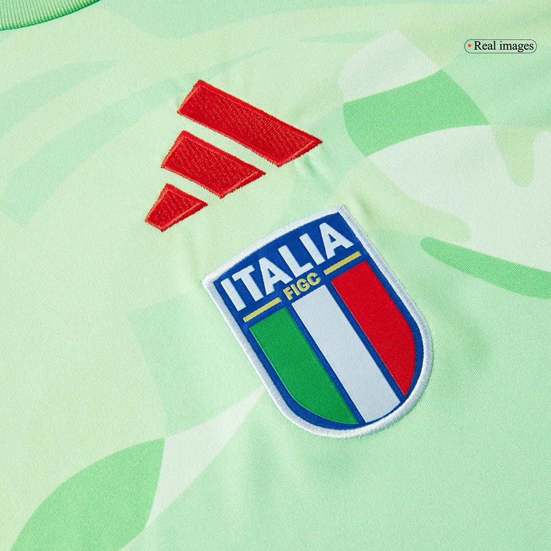 Men's Italy Away Soccer Jersey 2025 Green - Women's Euro