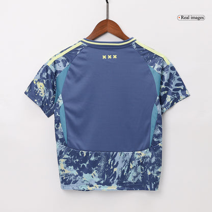 Kid's Ajax Away Soccer Jersey Kit(Jersey+Shorts) 2024/25