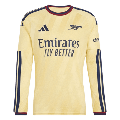 Arsenal Third Long Sleeve Soccer Jersey 2026/27 Yellow