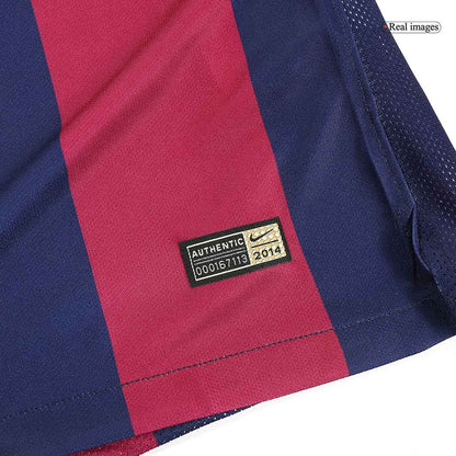 Retro SUÁREZ  #9 2014/15 Barcelona Home Soccer Jersey