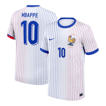 MBAPPE #10 France Away Soccer Jersey Euro 2024