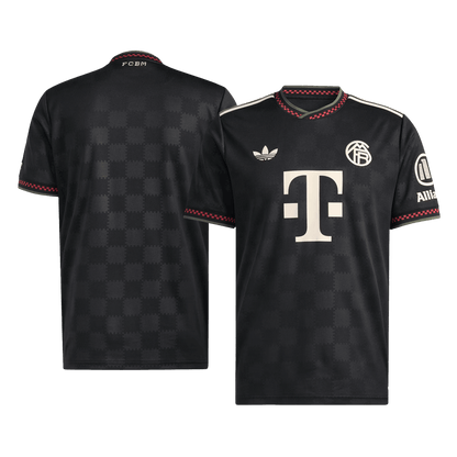 Bayern Munich Third Away Soccer Jersey 2025/26 Black