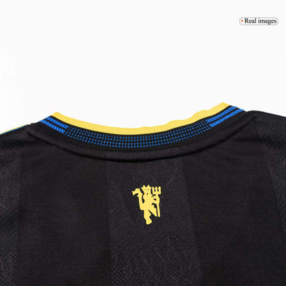MOUNT #7 Manchester United Third Away Soccer Jersey 2025/26 Black
