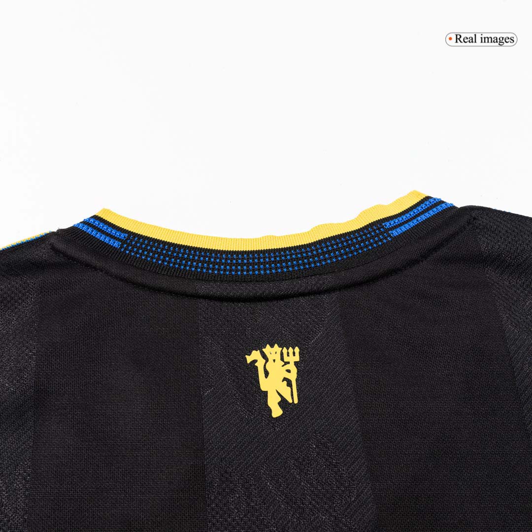 Manchester United Third Away Soccer Jersey 2025/26 Black