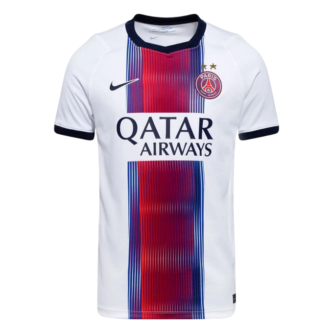 PSG Away 2 Star Soccer Jersey 2026/27 White