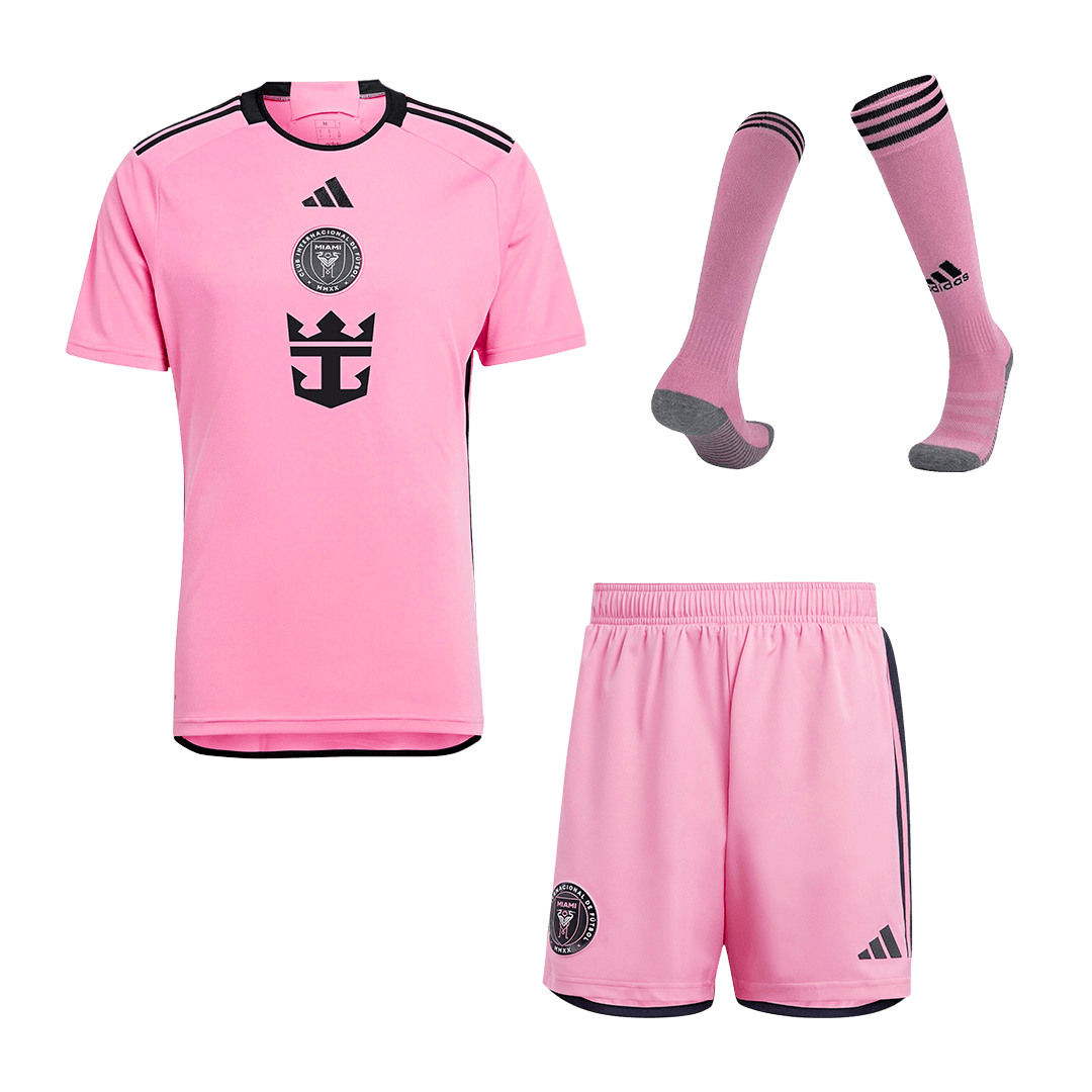 Inter Miami CF Home Soccer Jersey Kit(Jersey+Shorts+Socks) 2024/25