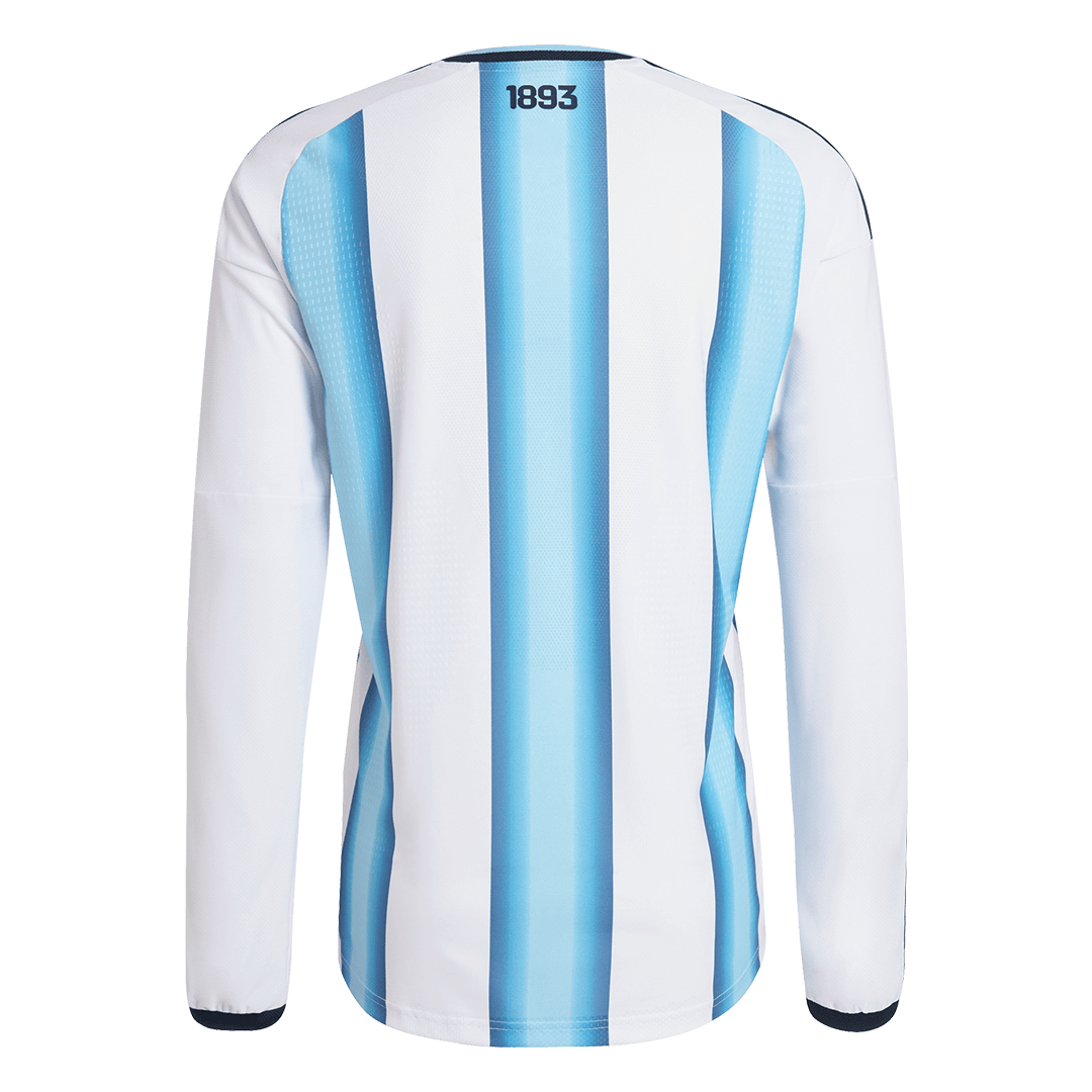 Authentic Argentina Home Long Sleeve Soccer Jersey 2026