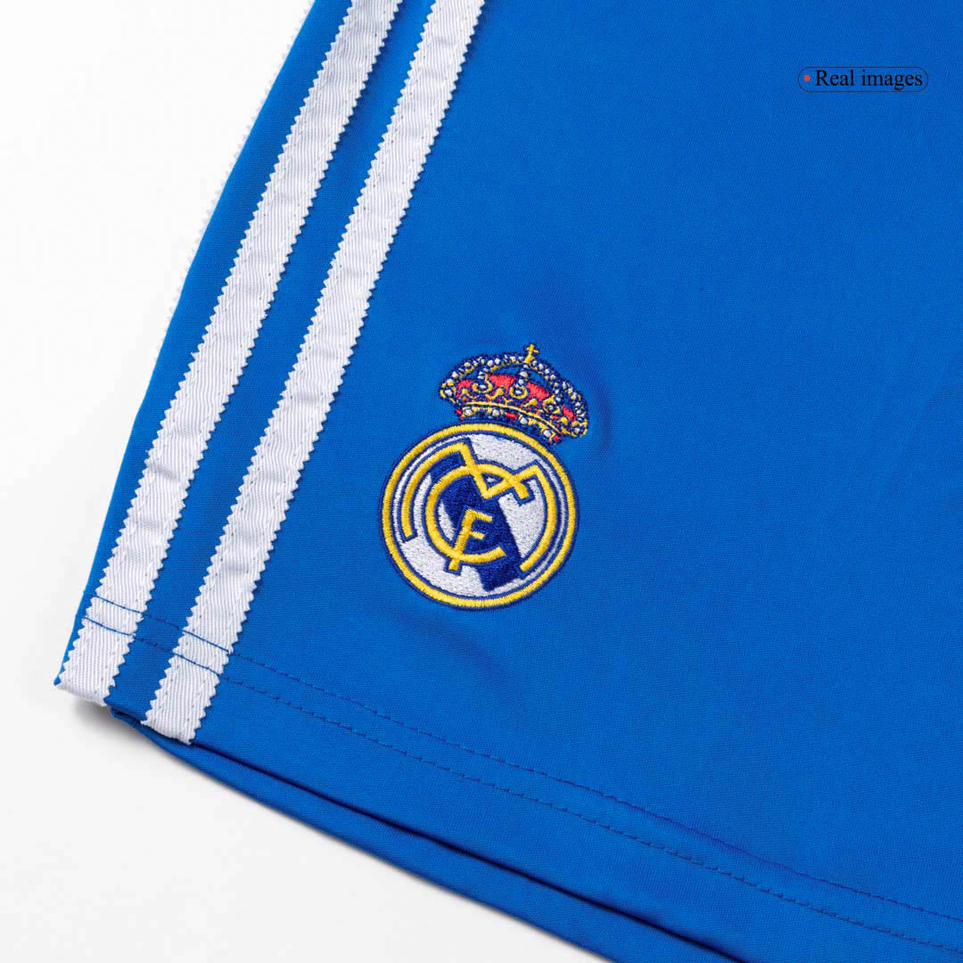 Real Madrid Third Away Soccer Jersey Kit(Jersey+Shorts) 2025/26 Blue
