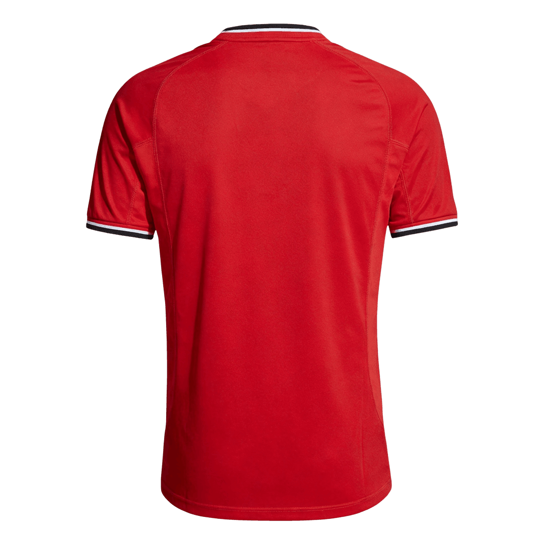 Men Retro Fan Version Manchester United Home Soccer Jersey 2000/02 Red