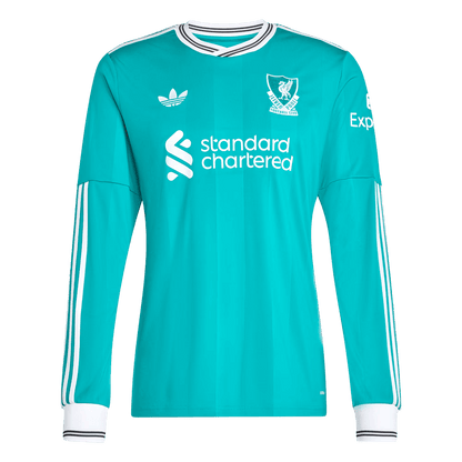 Liverpool Third Away Long Sleeve Soccer Jersey 2025/26