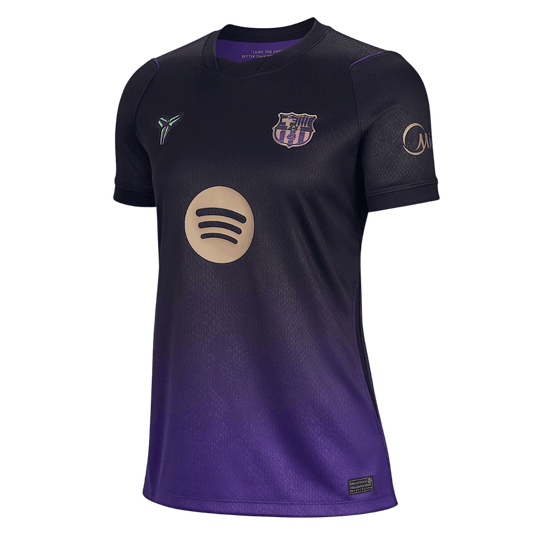Women's Barcelona x Kobe Bryant Away Soccer Jersey 2026/27 Black/Purple