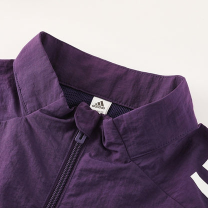 25/26 Manchester United Windbreaker Jacket Purple