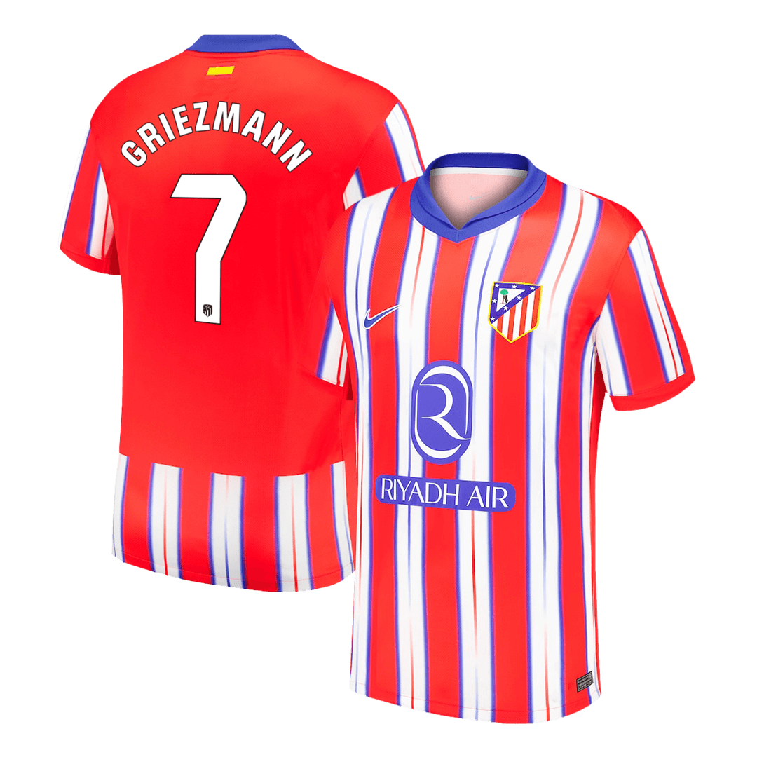 GRIEZMANN #7 Atletico Madrid Home Soccer Jersey 2024/25