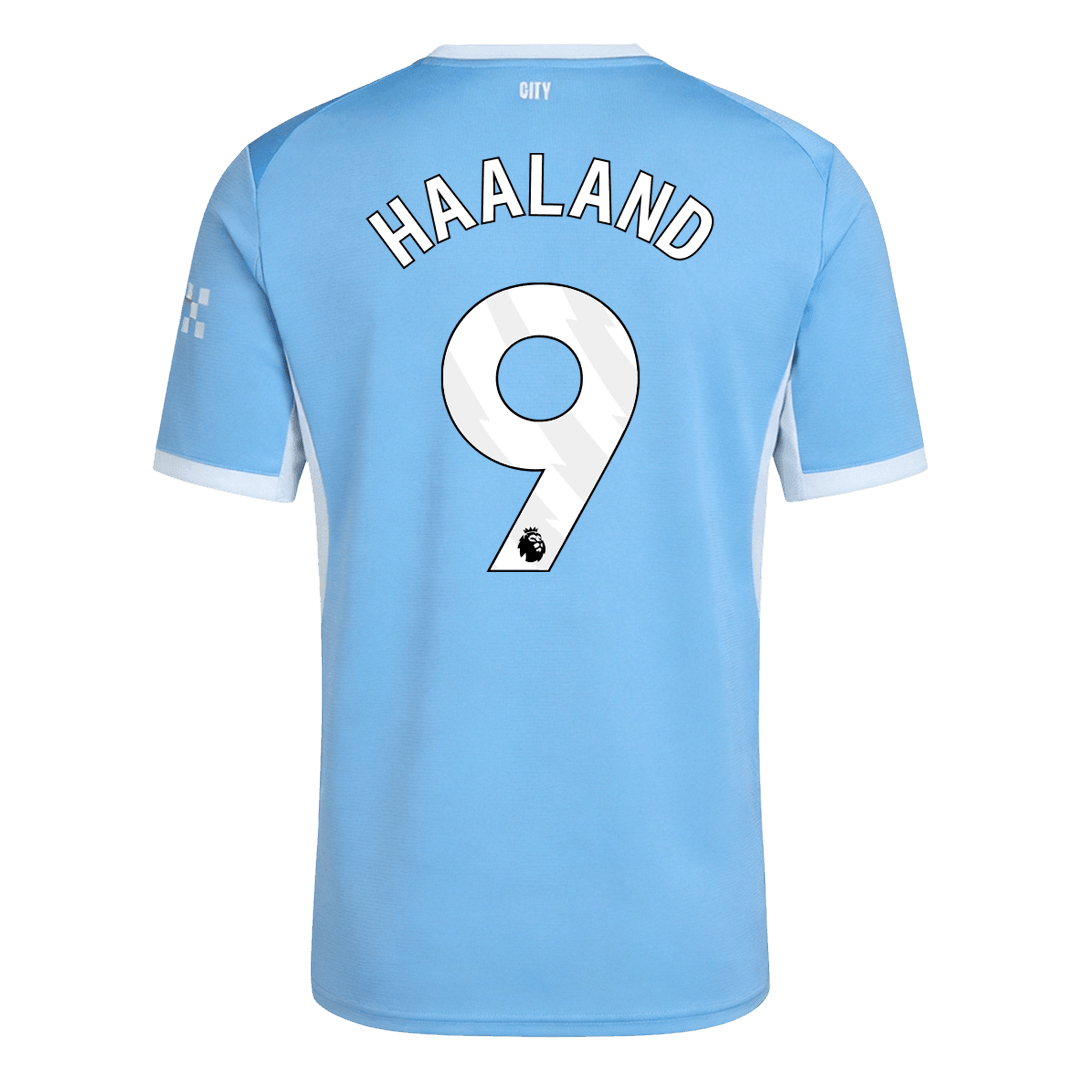 HAALAND #9 Manchester City Home Football Shirt 26/27 Blue