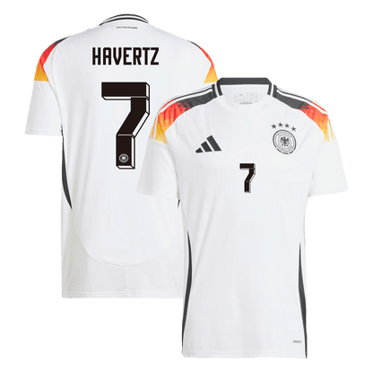 HAVERTZ #7 Germany Home Soccer Jersey Euro 2024