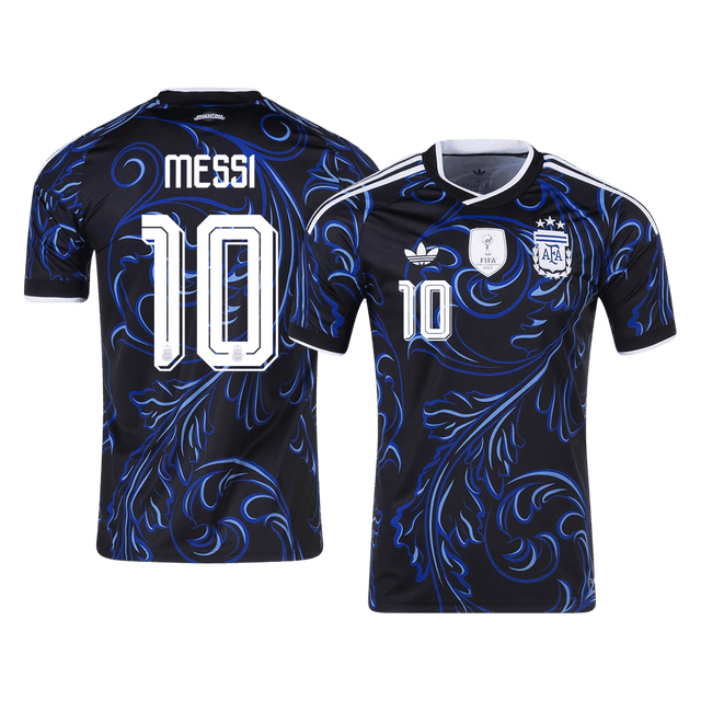 MESSI #10 Argentina Away Football Shirt World Cup 2026 Black