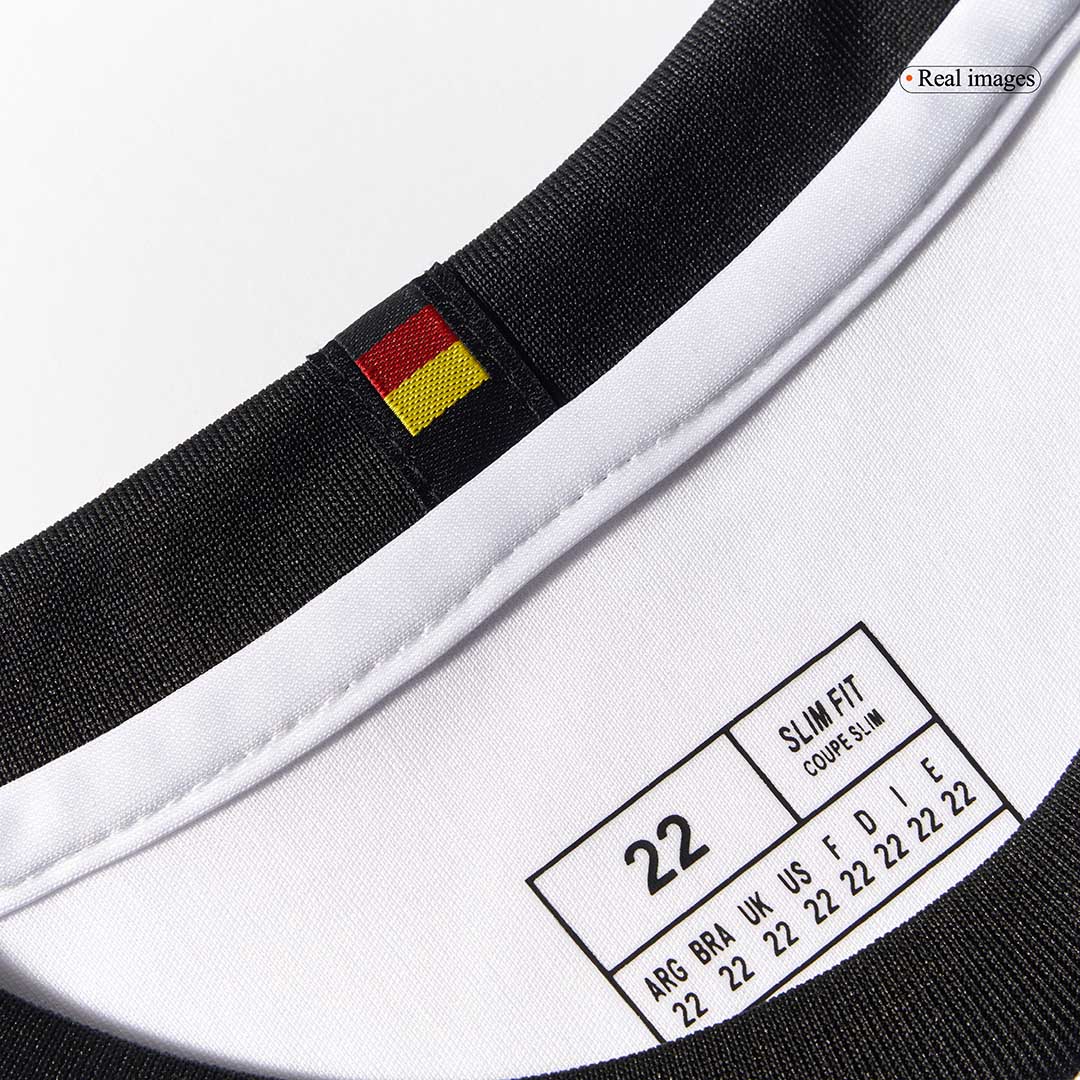 Kid's Germany 125th Anniversary Soccer Jersey Kit(Jersey+Shorts) 2025 White
