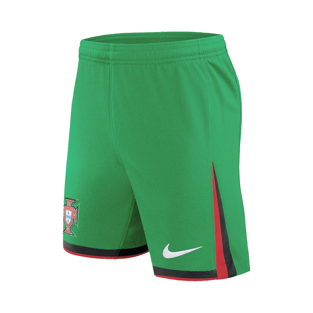 RONALDO #7 Portugal Home Soccer Jersey Kit(Jersey+Shorts) Euro 2024