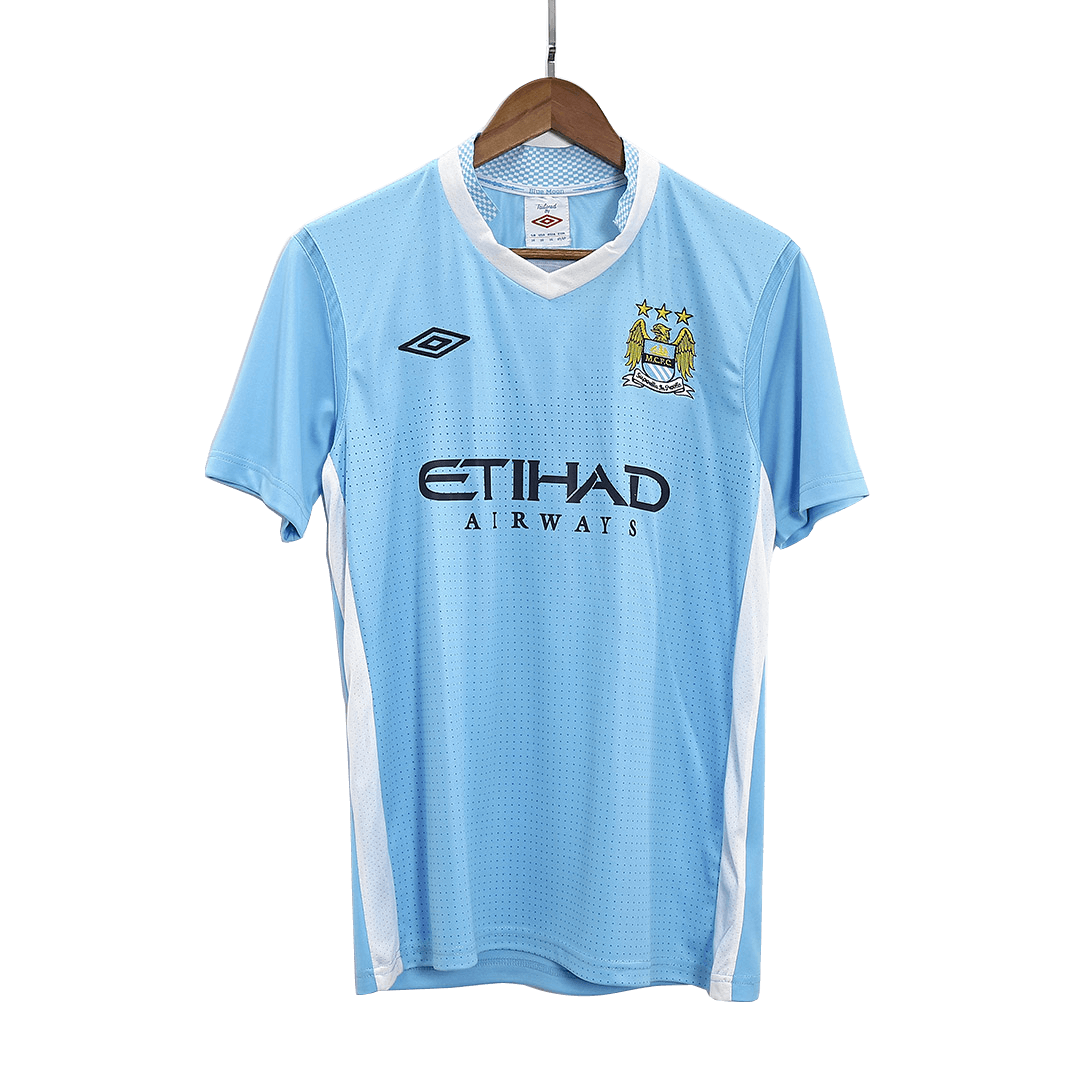 11/12 Manchester City Home Blue Retro Soccer Jerseys Shirt
