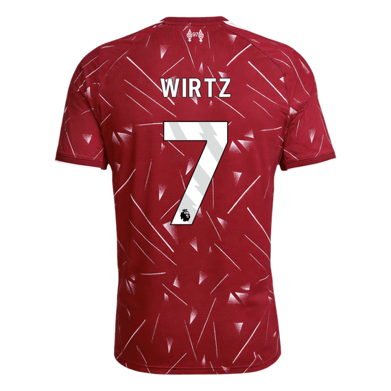 WIRTZ #7 Liverpool Home Soccer Jersey 26/27 Red