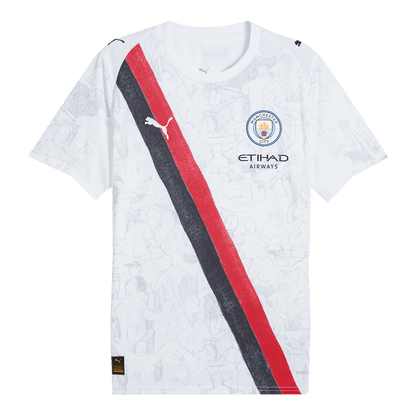 REIJNDERS #4 Manchester City KidSuper Soccer Jersey 2025/26 White - Club World Cup