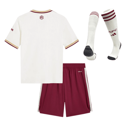 Kid's Arsenal Third Away Soccer Jersey Kit(Jersey+Shorts+Socks) 2025/26