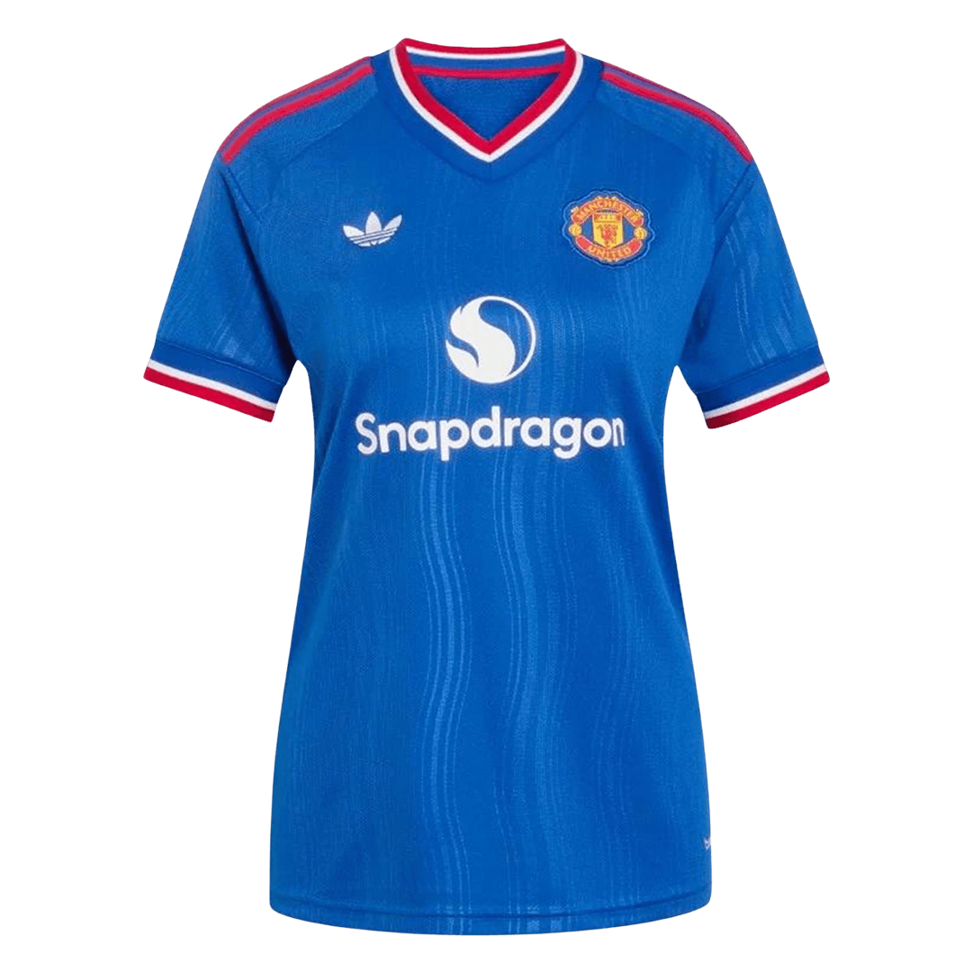 Women's Manchester United Away Soccer Jersey 2026/27 Blue