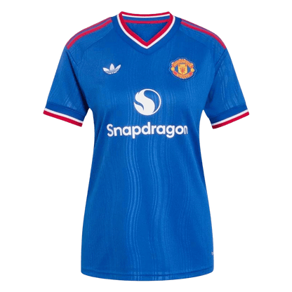 Women's Manchester United Away Soccer Jersey 2026/27 Blue