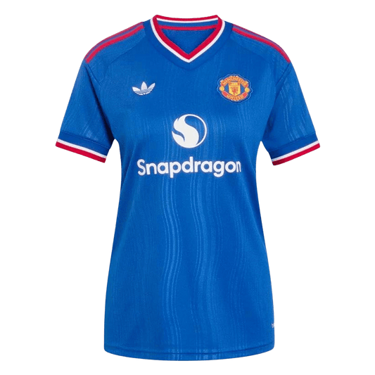 Women's Manchester United Away Football Jersey 2026/27 Blue
