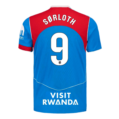 Player Version SØRLOTH #9 Atletico Madrid Third Away Soccer Jersey 2025/26