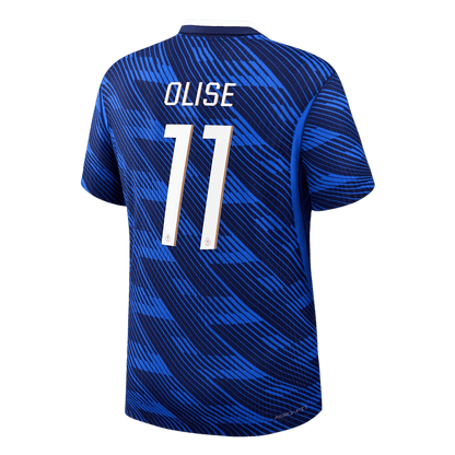 Player Version OLISE #11 France Home Soccer Jersey 2026