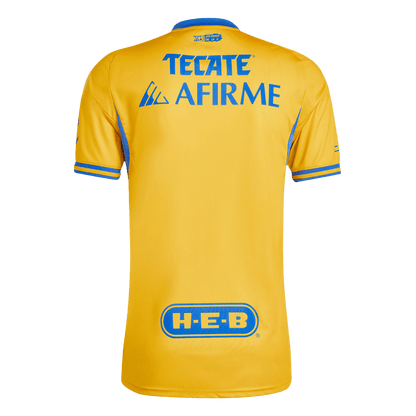 Tigres UANL Home Soccer Jersey 25/26 Yellow
