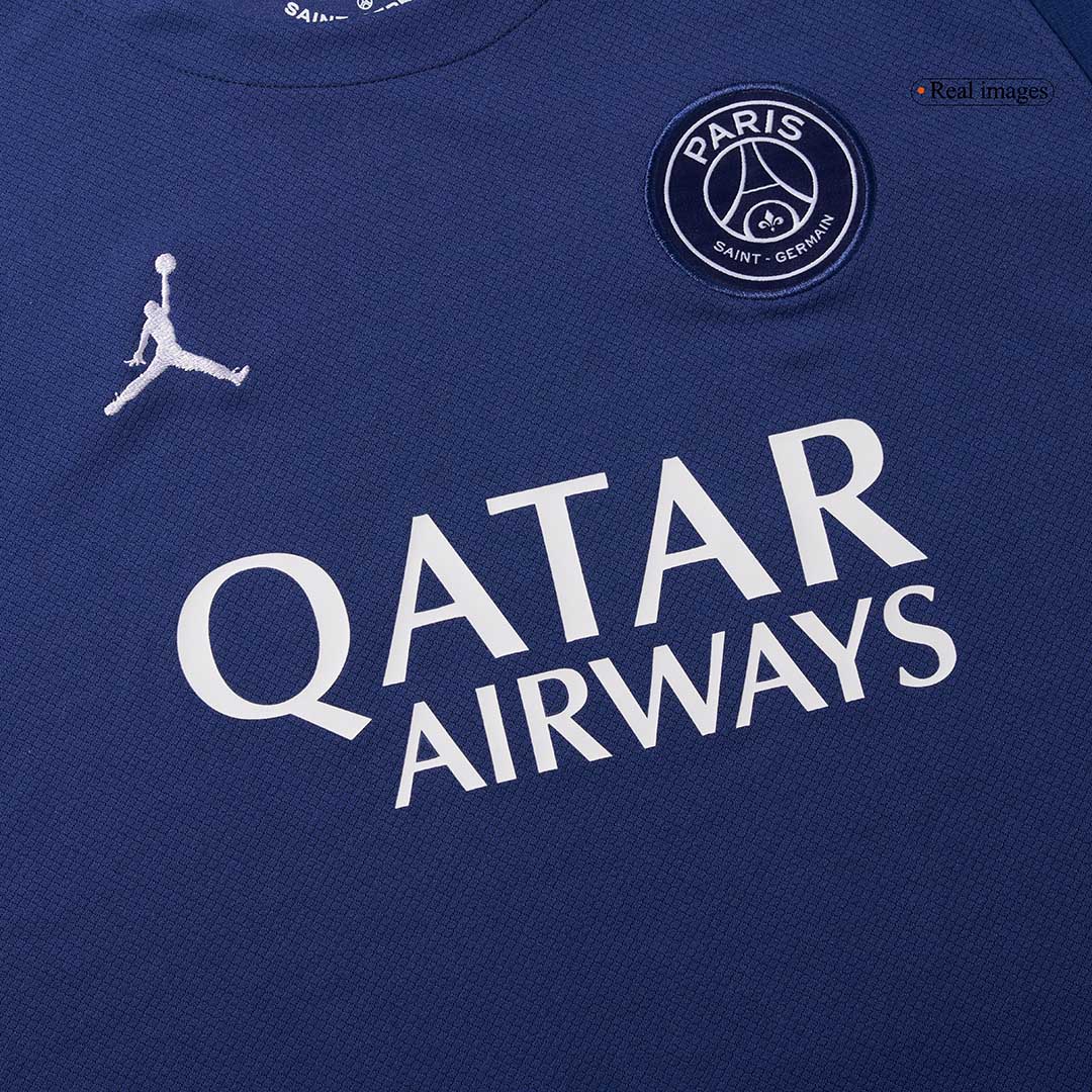 BARCOLA #29 PSG Fourth Away Soccer Jersey 2024/25 Navy - UCL