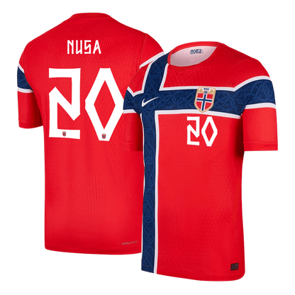 Player Version NUSA #20 Norway Home Soccer Jersey 2026