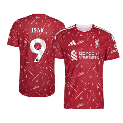 Authentic ISAK #9 Liverpool Home Soccer Jersey 2026/27