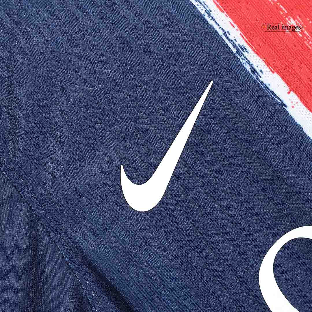 Authentic BARCOLA #29 PSG Home Soccer Jersey 2024/25 Navy - UCL