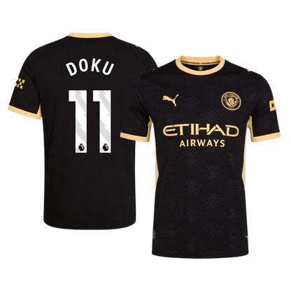 Authentic DOKU #11 Manchester City Away Soccer Jersey 2026/27