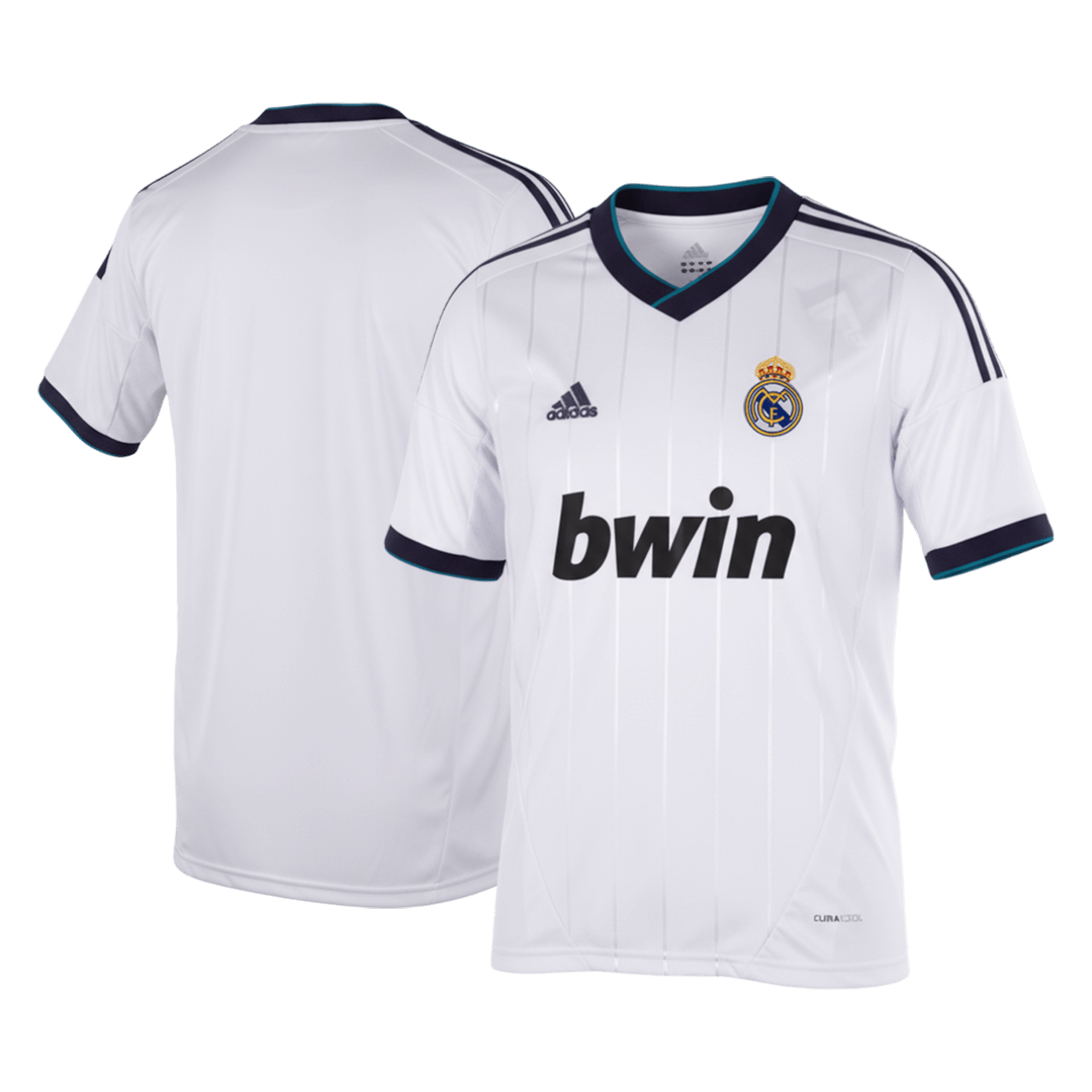 Retro 12/13 Real Madrid Home Soccer Jersey White