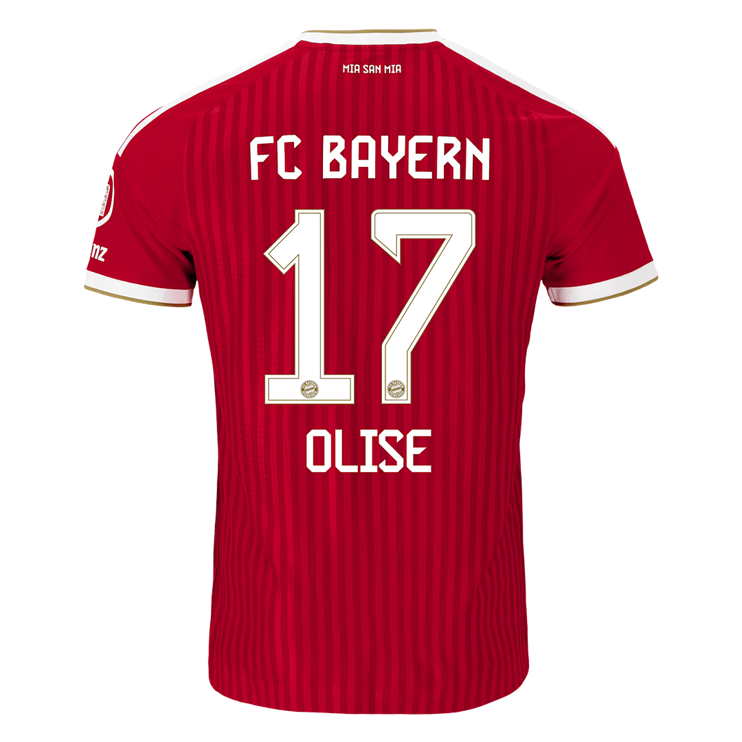 Authentic OLISE #17 Bayern Munich Home Soccer Jersey 2026/27