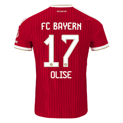 Authentic OLISE #17 Bayern Munich Home Soccer Jersey 2026/27