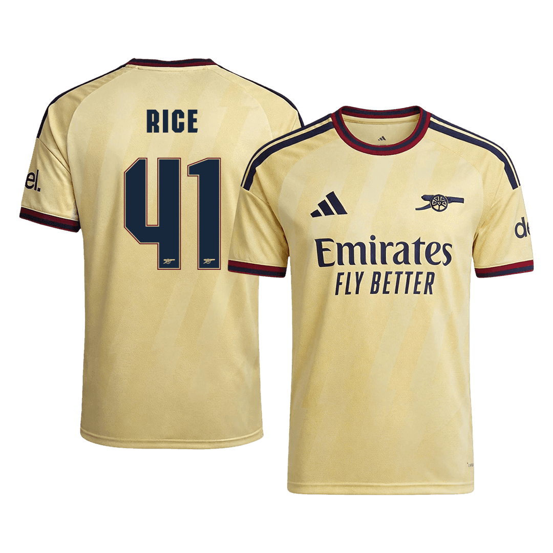 Authentic RICE #41 Arsenal Third Away Soccer Jersey 2026/27