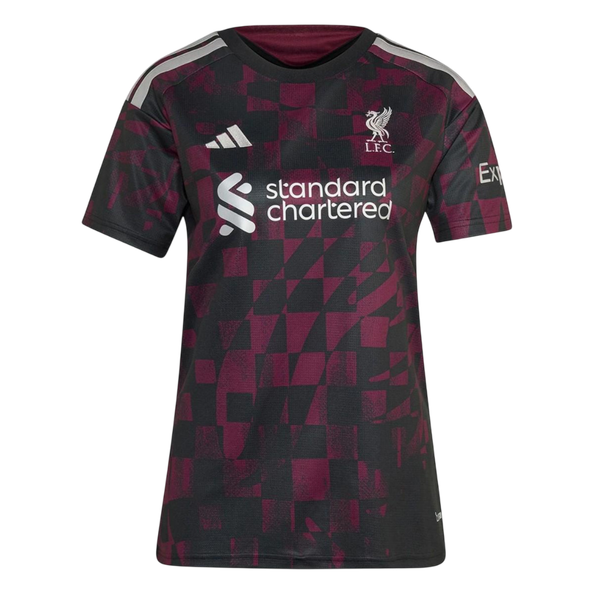 Women's Liverpool Third Soccer Jersey 2026/27 Red&Black
