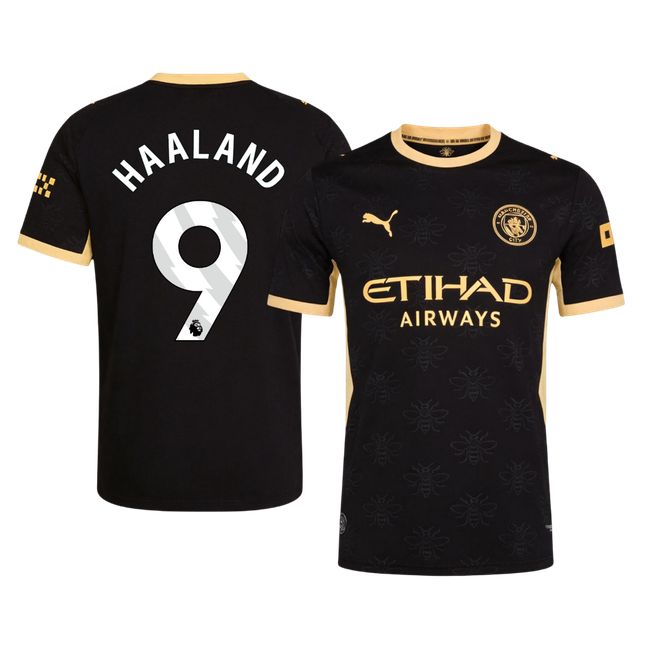 Authentic HAALAND #9 Manchester City Away Soccer Jersey 2026/27