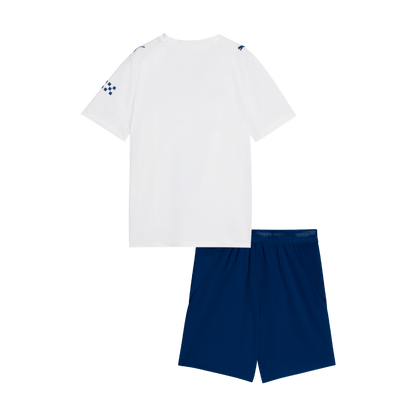 Kids Manchester City Third Soccer Jersey Kit (Jersey+Shorts) 2026/27 White