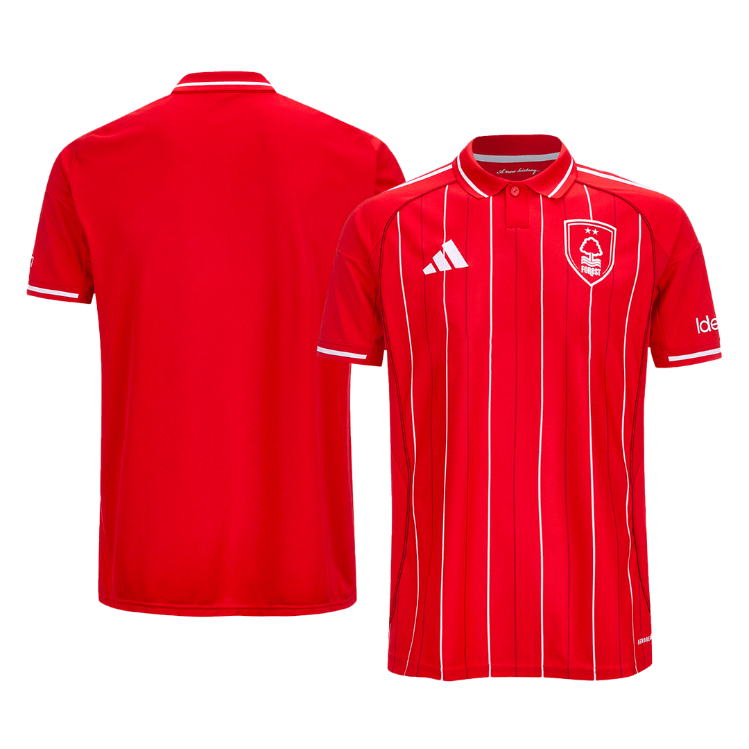 Nottingham Forest Home Soccer Jersey 25/26 Red