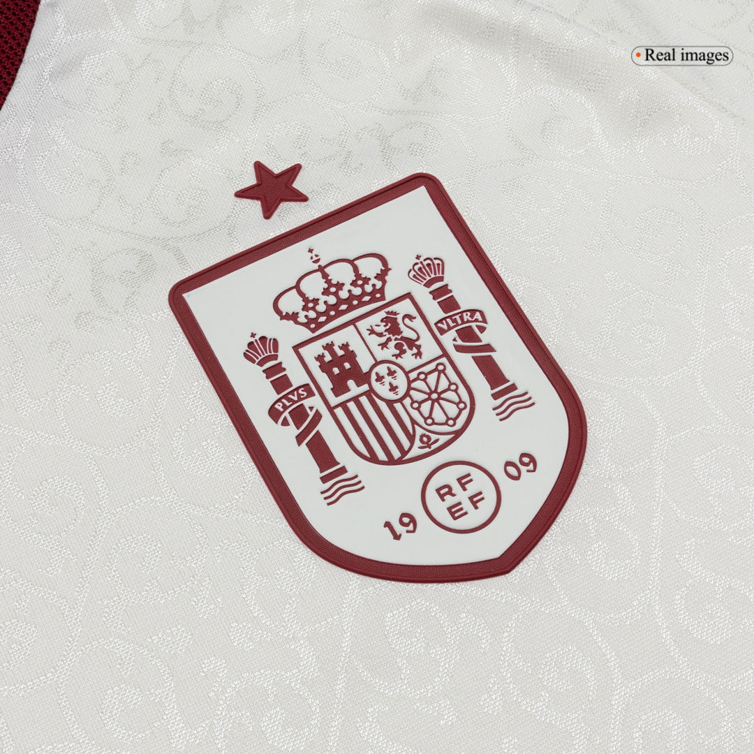 Authentic GAVI #9 Spain Away Soccer Jersey 2026