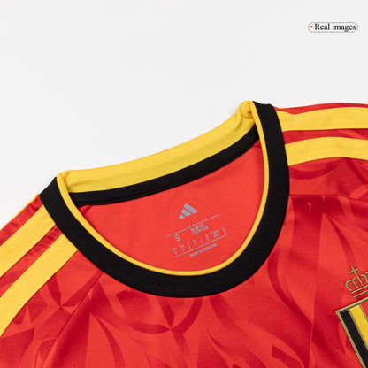 LUKAKU #9 Belgium Home Soccer Jersey World Cup 2026 Red